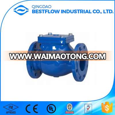 Pn16 Ductile Iron Flange End Swing Check Valve