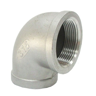 Stainless Steel Pipe Fitting High Quality Nipple Y Tee Female Threaded Elbow