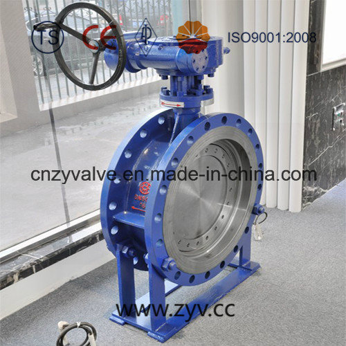 API/JIS/GB Wcb Big-Sized Worm Gear Butterfly Valve (D343H-16C-DN800)