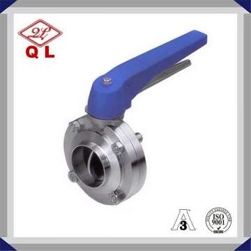 Stainless Steel Hygiene Grades Manual Welded Butterfly Valve