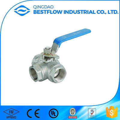 Two Way/Three Way Ball Valve with Reduce Port/Full Port 1000wog/2000wog