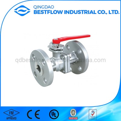 Class 150/300 Ss/CS Flange 2/3 Piece 2 Way Ball Valve