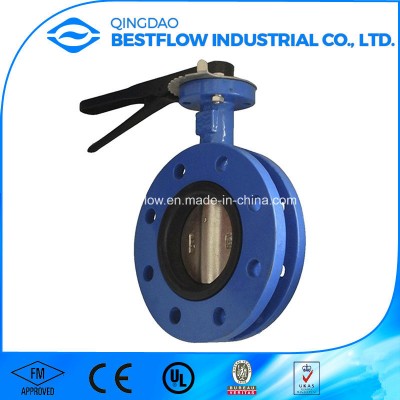 API Casting Steel/Iron Welding Control Plug Valve Flange Butterfly Valve