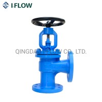 BS DIN Bellow Sealed Angle Globe Valve